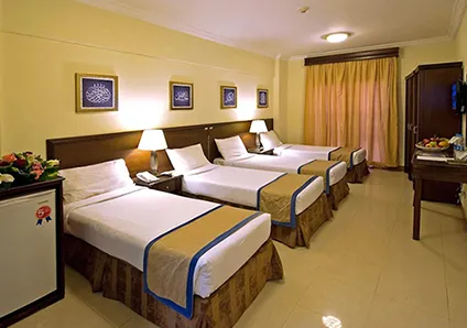 4 Single bed in the room