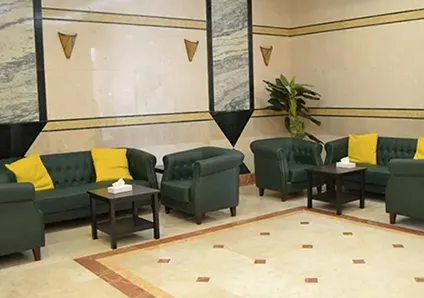 lobby area