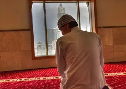 Prayer Area in Grand Makkah Hotel