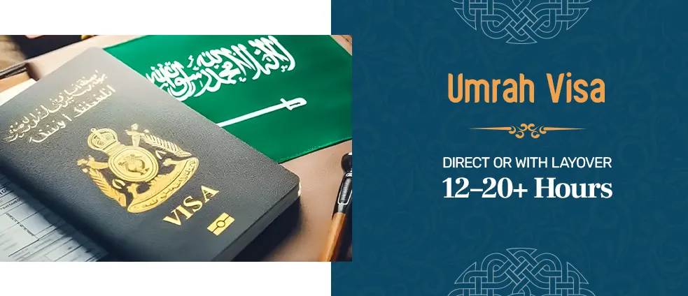 Umrah visa processing taking 5–10 business days, showing how long Umrah takes including visa approval.
